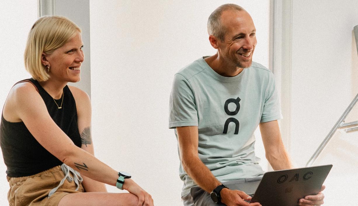 Kelsey Quinn and Dathan Ritzenhein serve as the On Athletics Club coaches