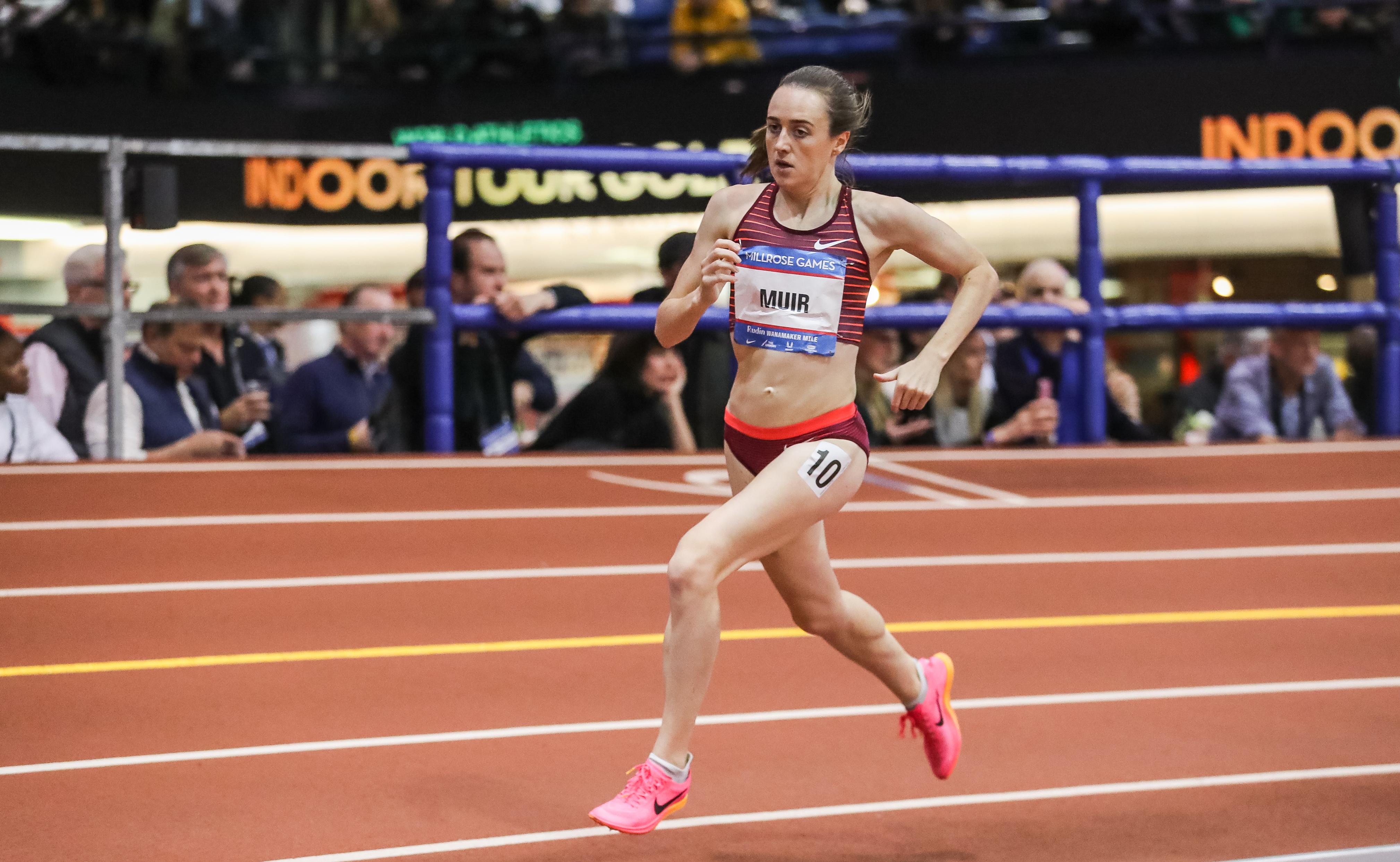 Laura Muir Returns To Defend Wanamaker Mile Title At 2024 Millrose