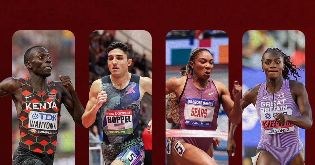 Challengers announced for the 2025 Grand Slam Track: Kingston meet