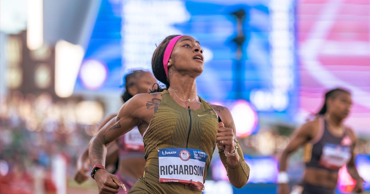 Sha'Carri Richardson - 2024 U.S. Olympic Trials 100m