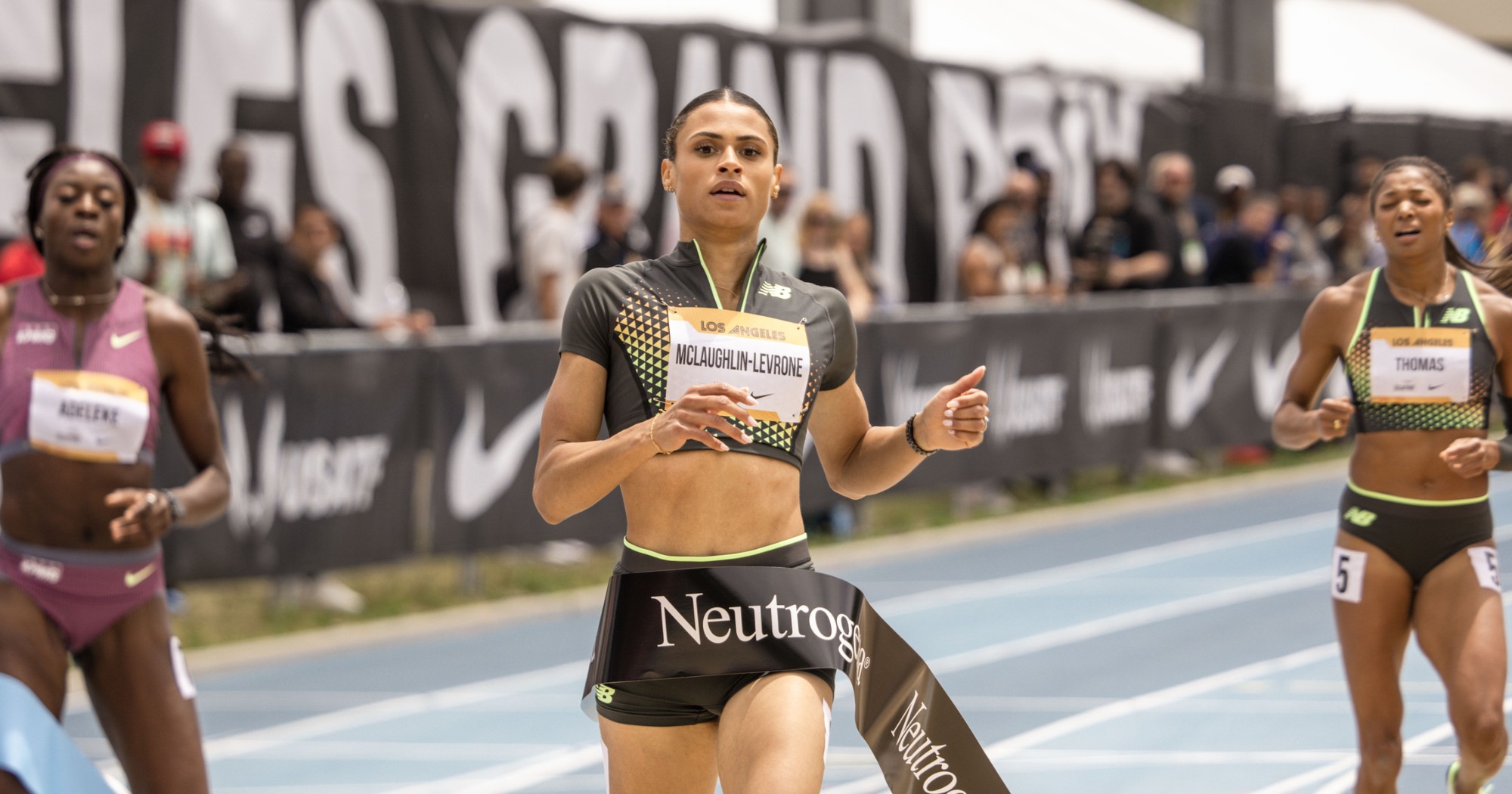 Sydney McLaughlin-Levrone was dominant on her home track at the 2024 LA Grand Prix.