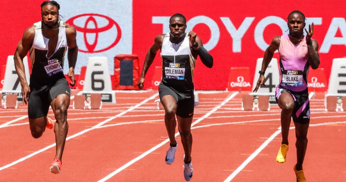 Christian Coleman, 2025 Prefontaine Classic