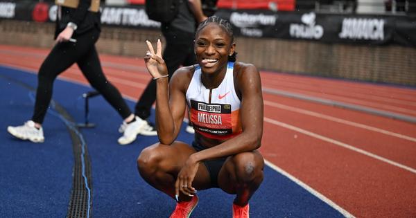 Melissa Jefferson-Wooden, Grand Slam Track: Philadelphia