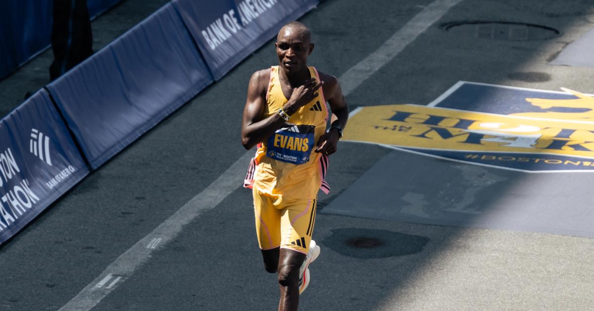 Evans Chebt added another podium finish to his Boston Marathon resume.