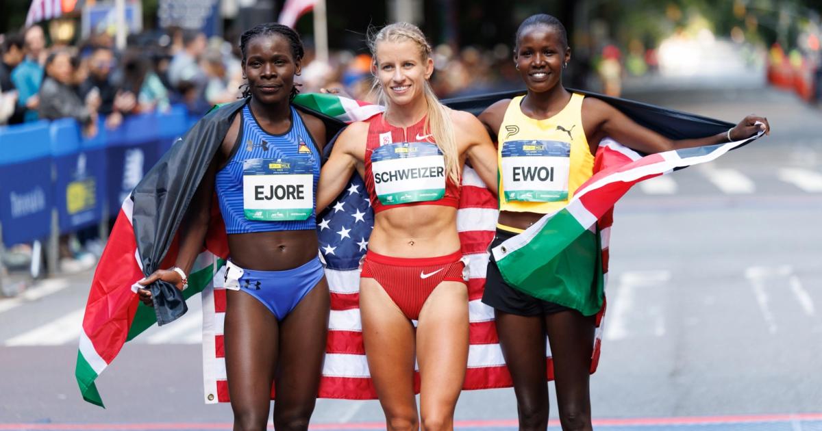 Fifth Avenue Mile, Women's Podium