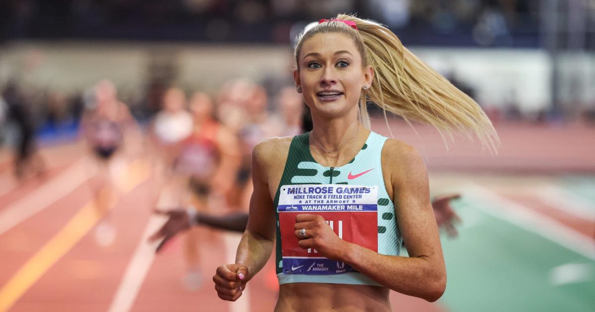 Jessica Hull, 2024 Millrose Games