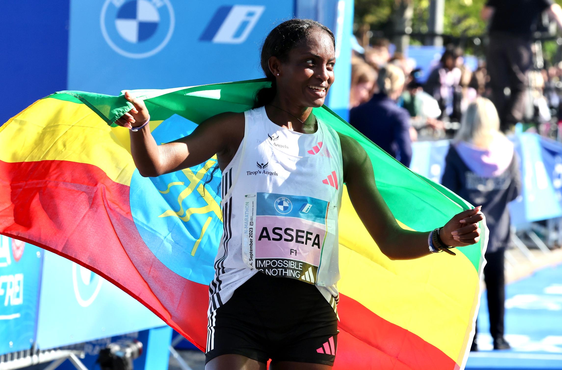 Tigist Assefa - 2023 Berlin Marathon World Record