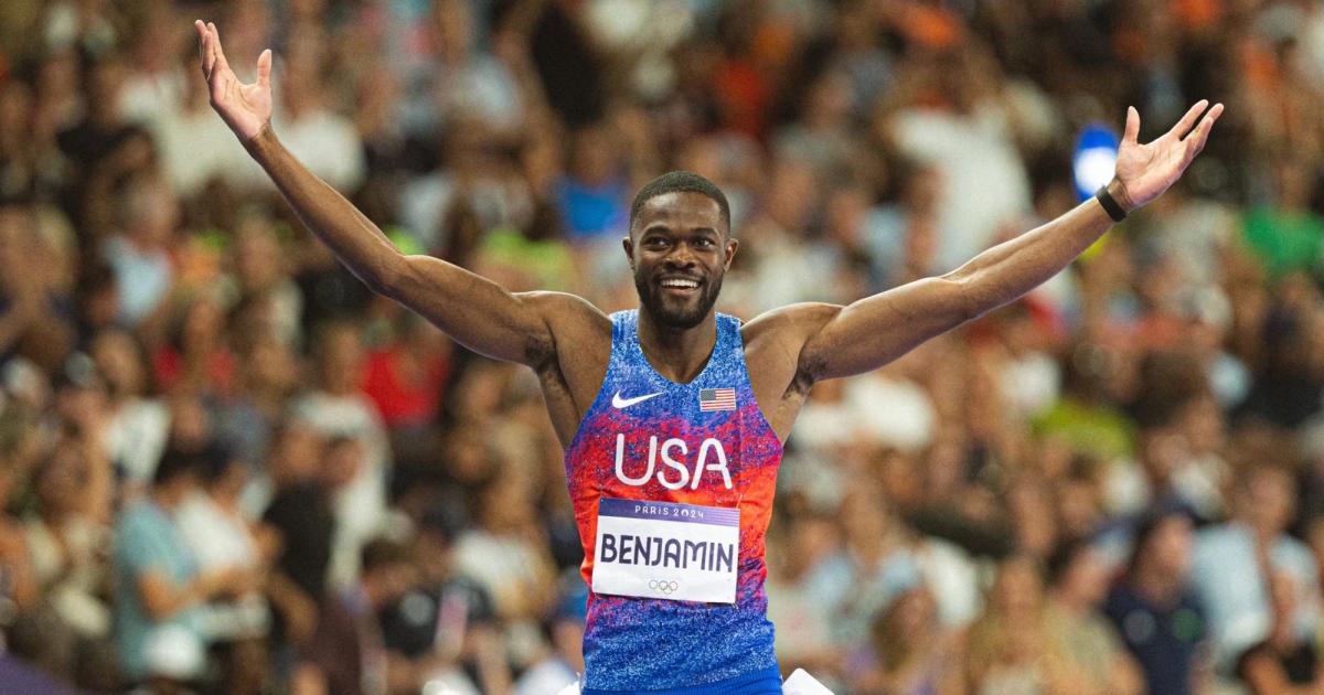 Rai Benjamin, Paris Olympics 400m Hurdles Champion