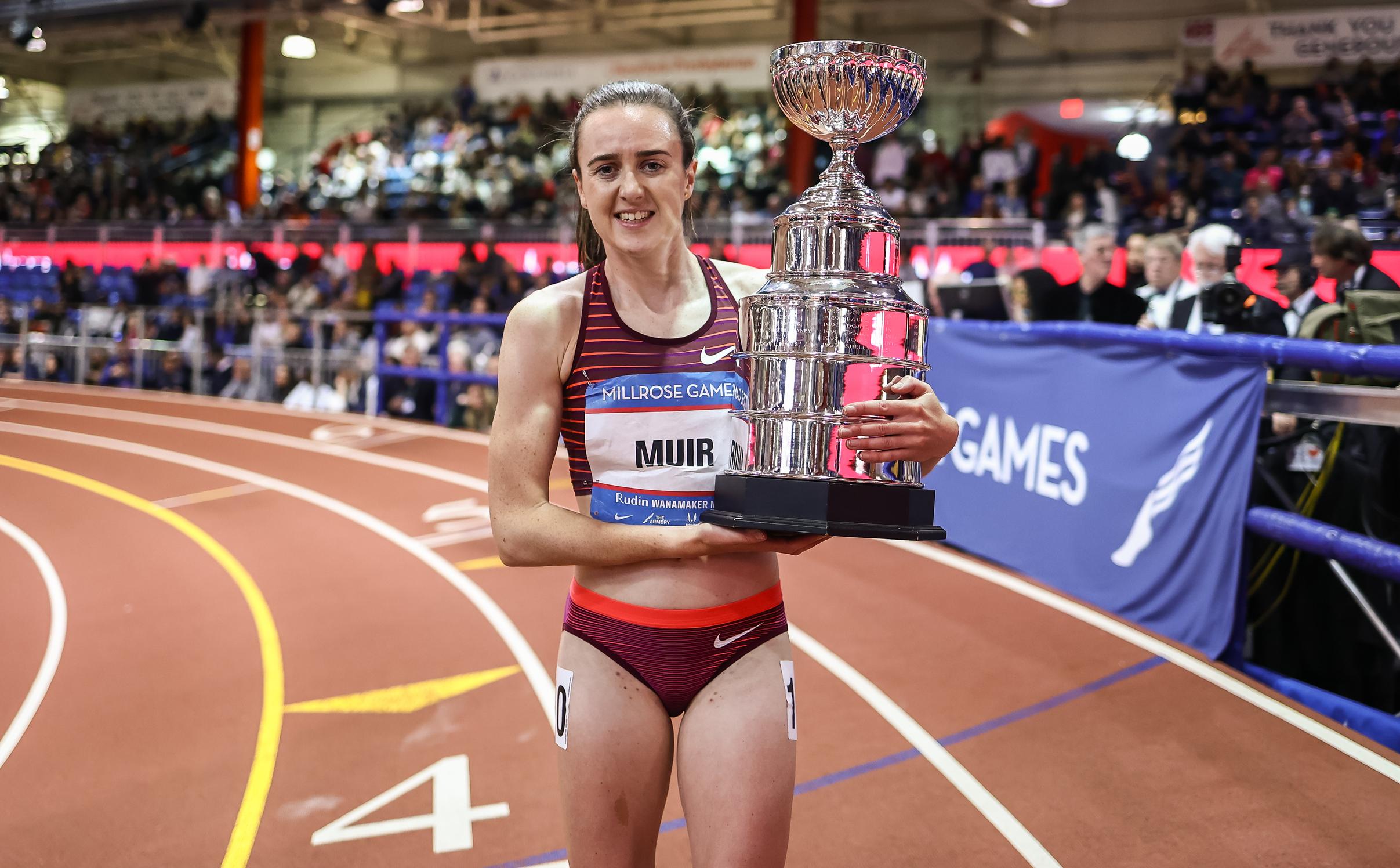 Laura Muir Returns To Defend Wanamaker Mile Title At 2024 Millrose