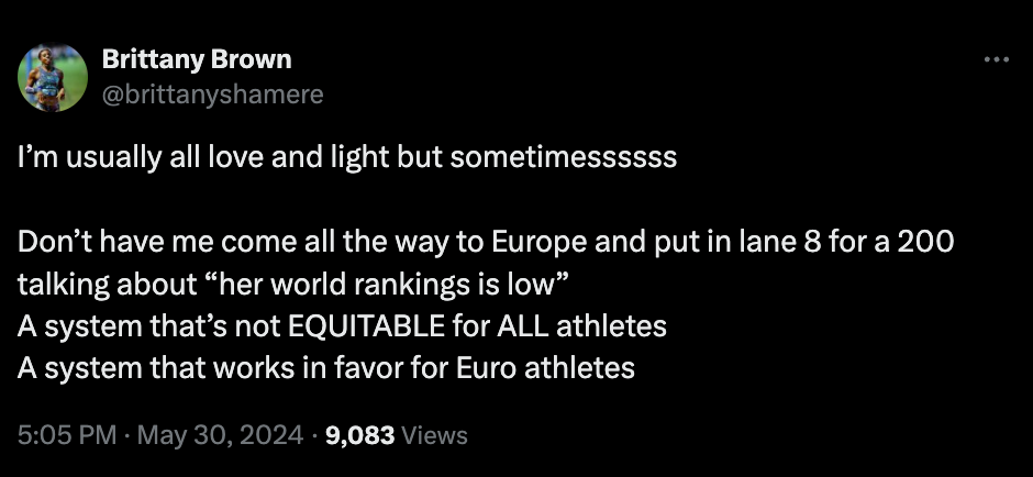 Brittany Brown Tweet