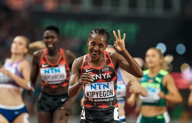 Faith Kipyegon 1500m - 2023 World Athletics Championships