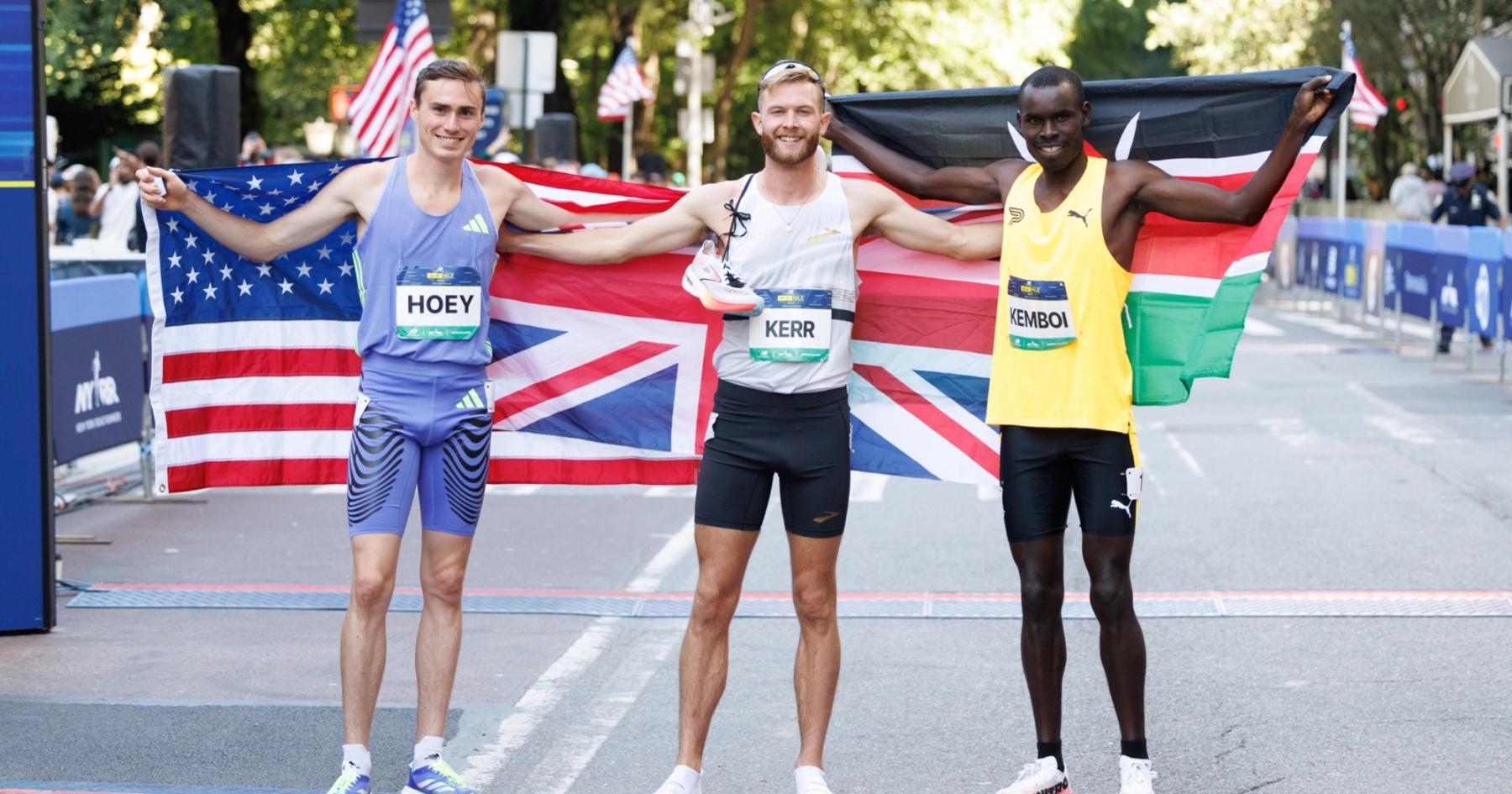 Josh Kerr Crushes Fifth Avenue Mile Record In 3:44; Karissa Schweizer ...