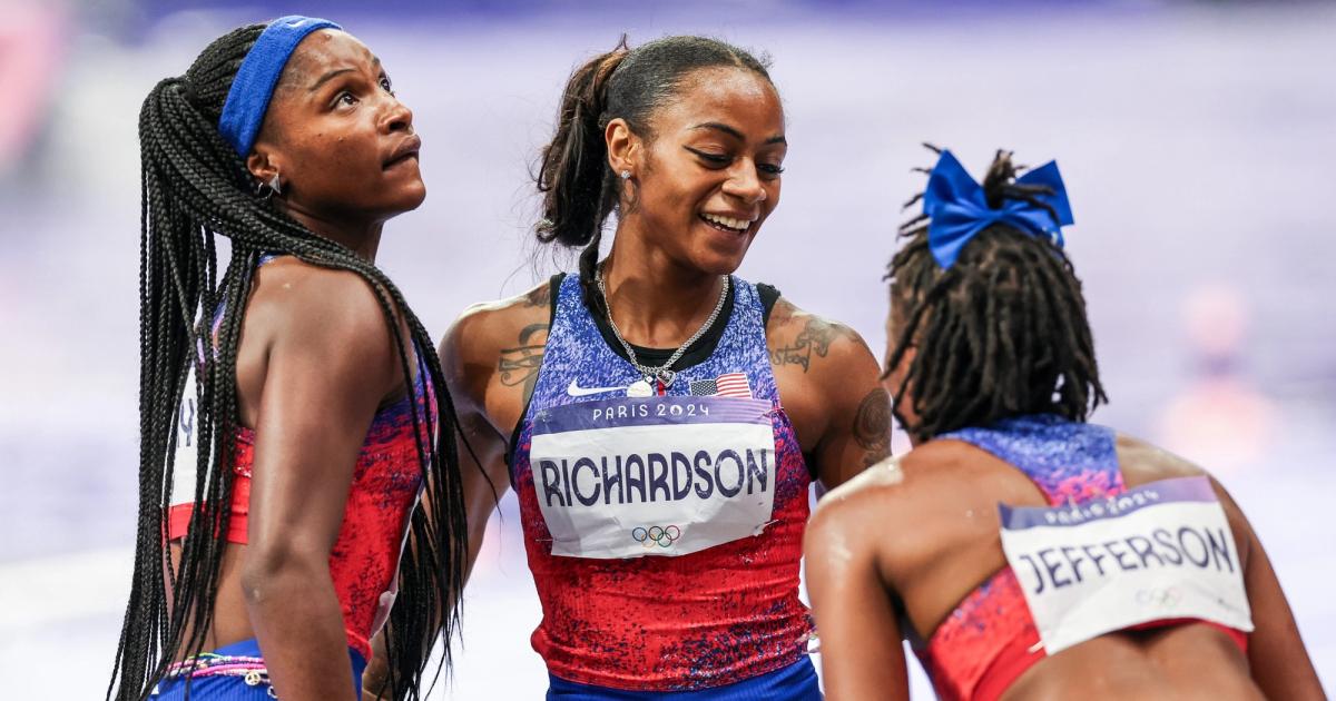 Team USA 4x100m Women