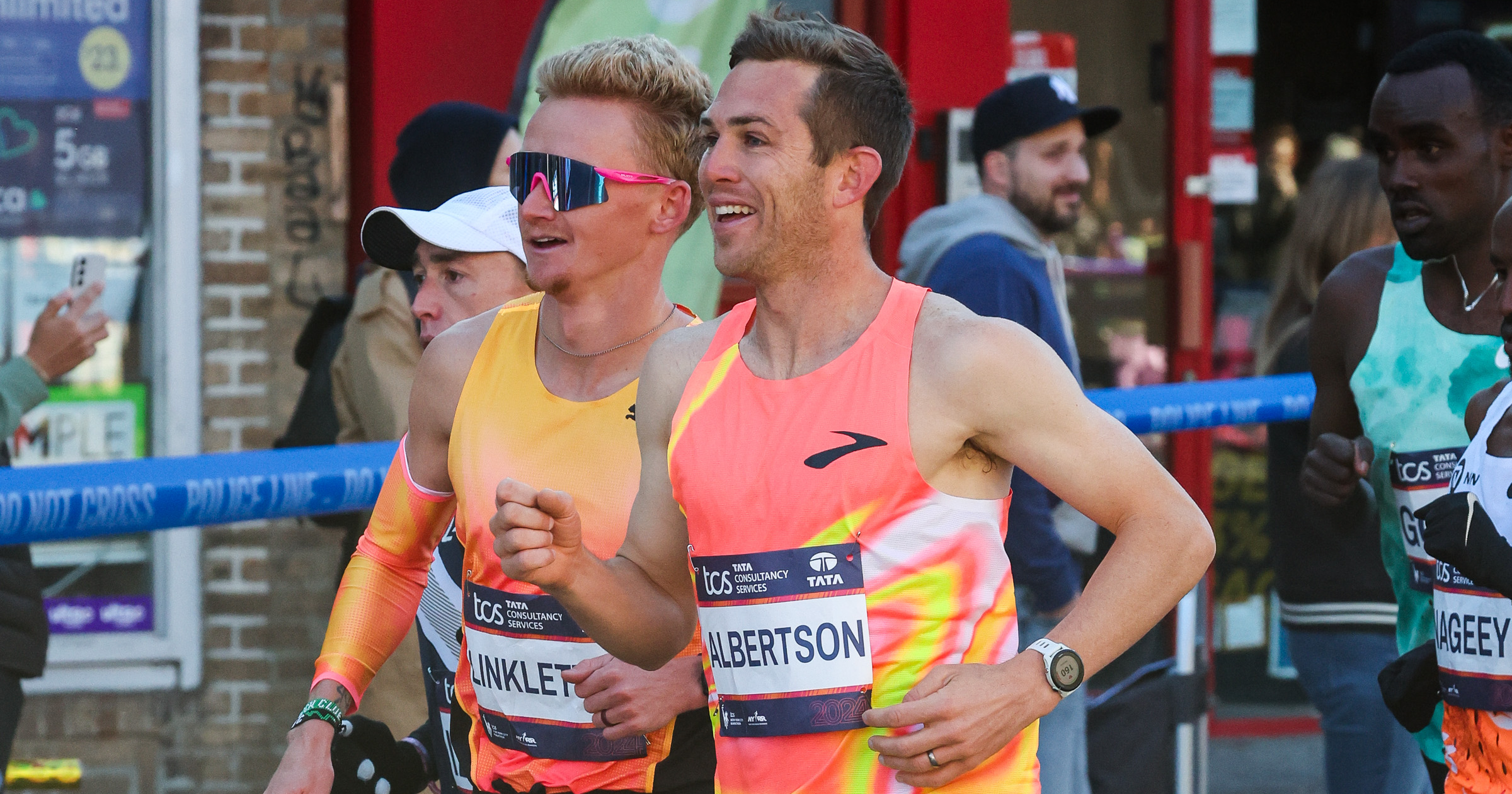 CJ Albertson After Finishing 10th At The 2024 New York City