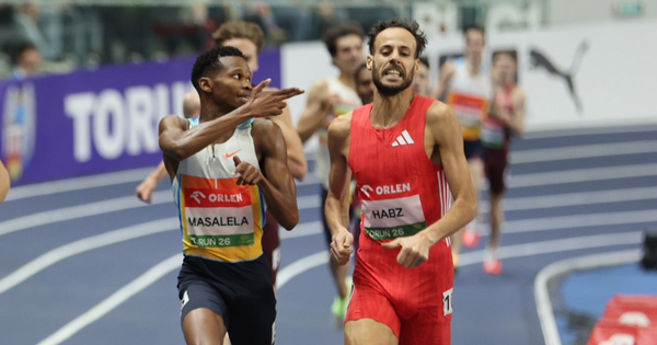 Tshepiso Masalela (left) and Azeddine Habz (right)