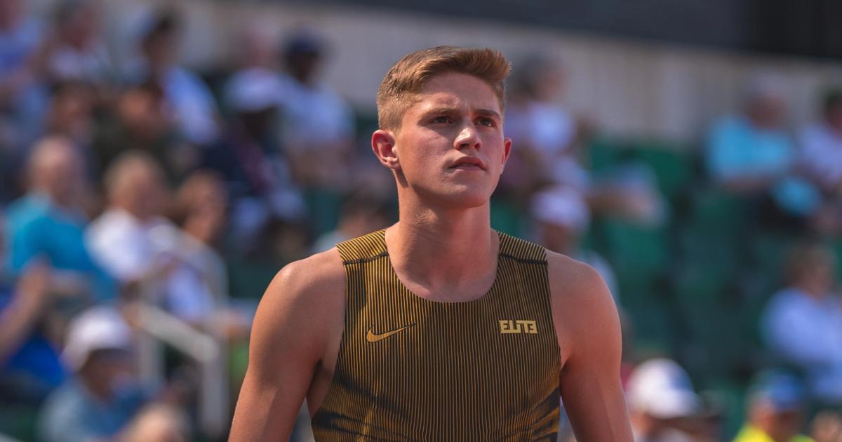 Cooper Lutkenhaus at the 2025 USATF Outdoor Track and Field Championships