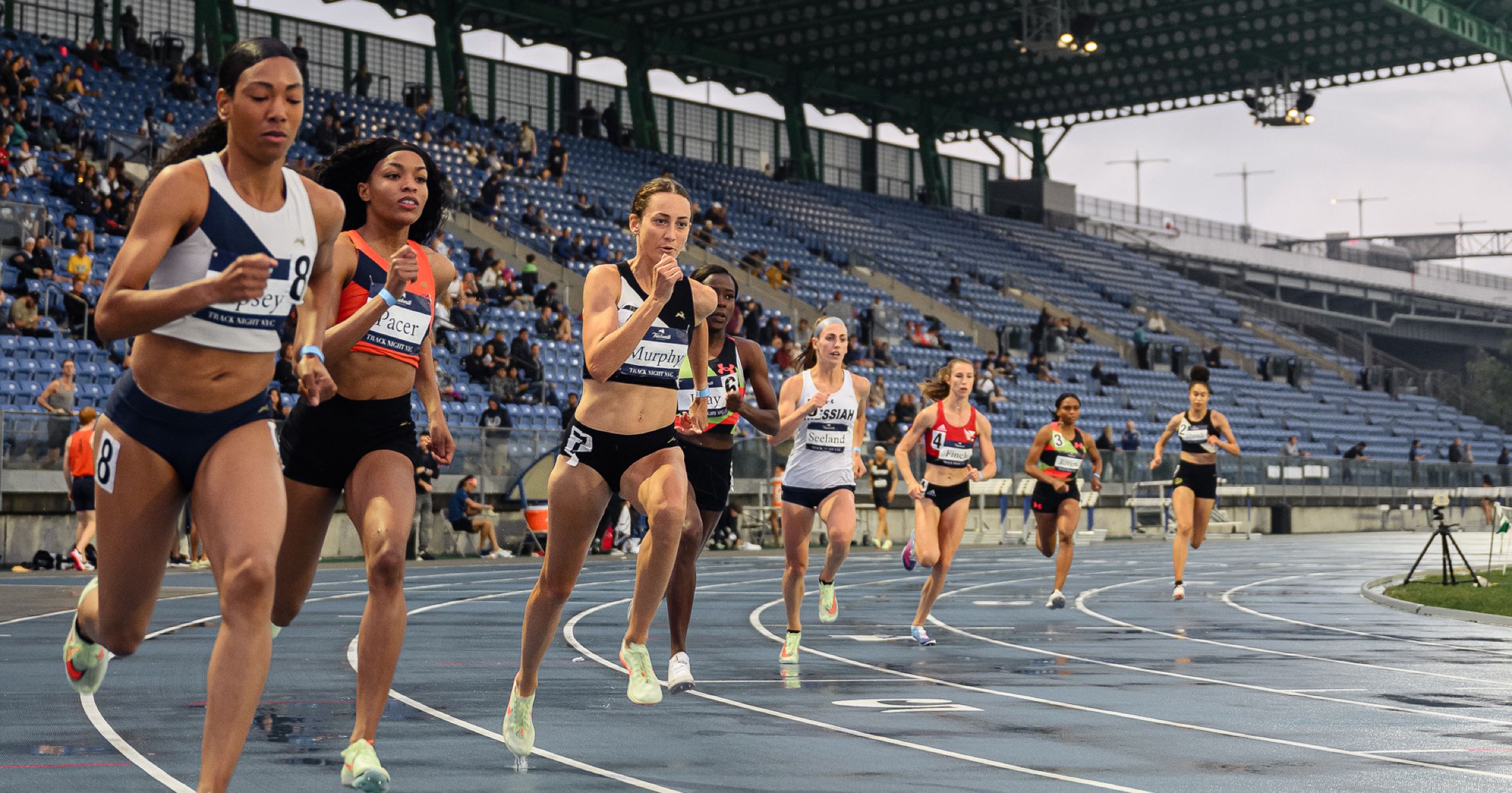 Watch for clearance runners track miles