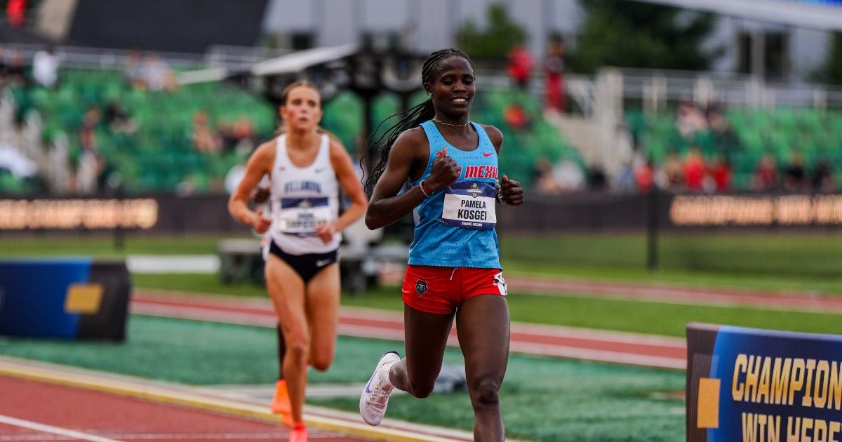 NCAA Champs Day Two Dispatch: 10,000m Meet Record For Kosgei, 100m ...