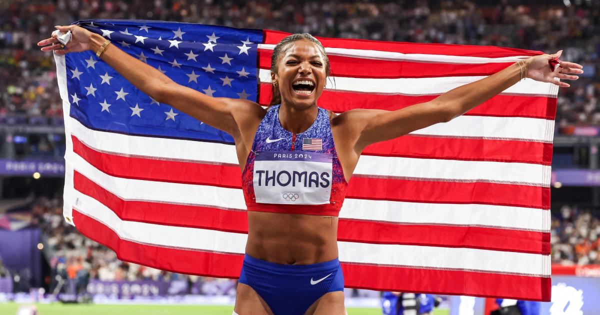 Gabby Thomas, 2024 Paris Olympcis