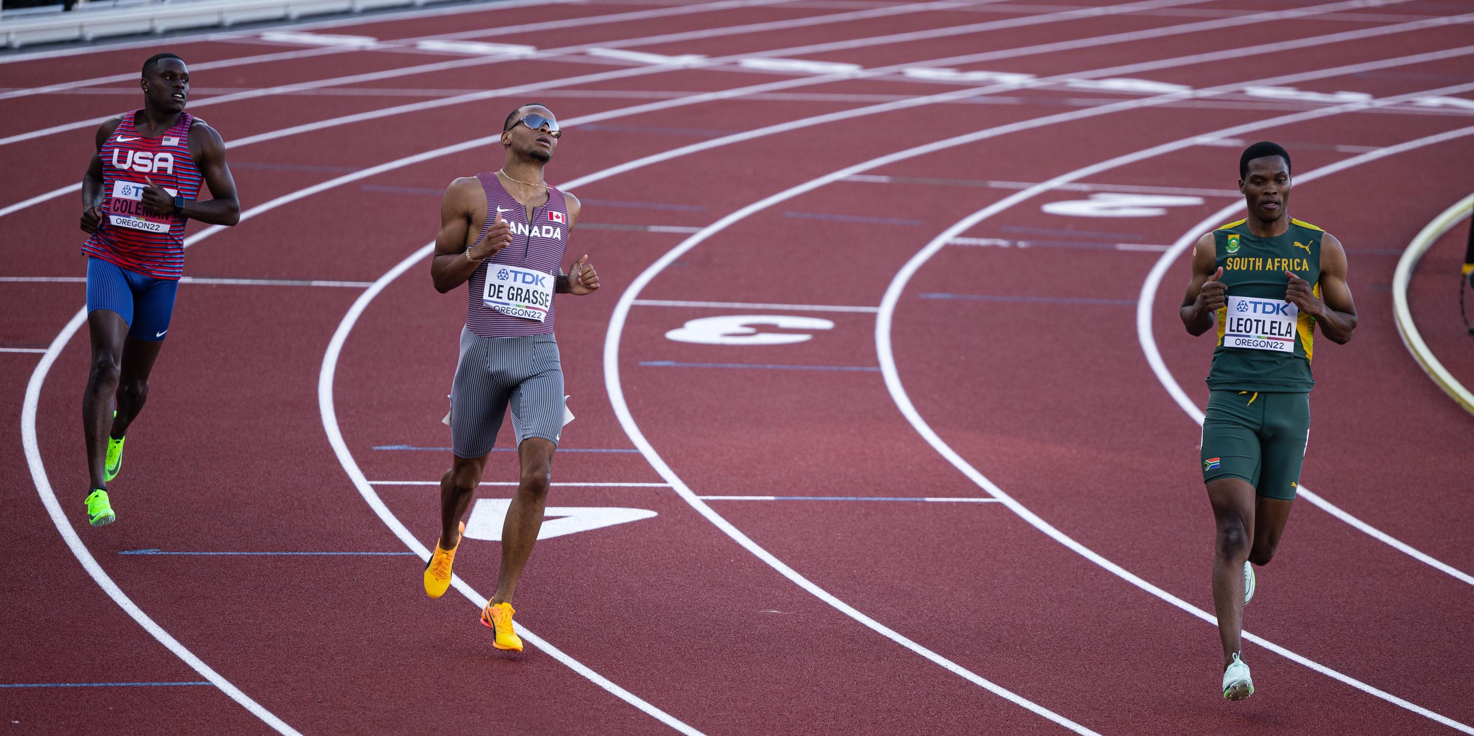 Andre De Grasse - 2022 World Championship