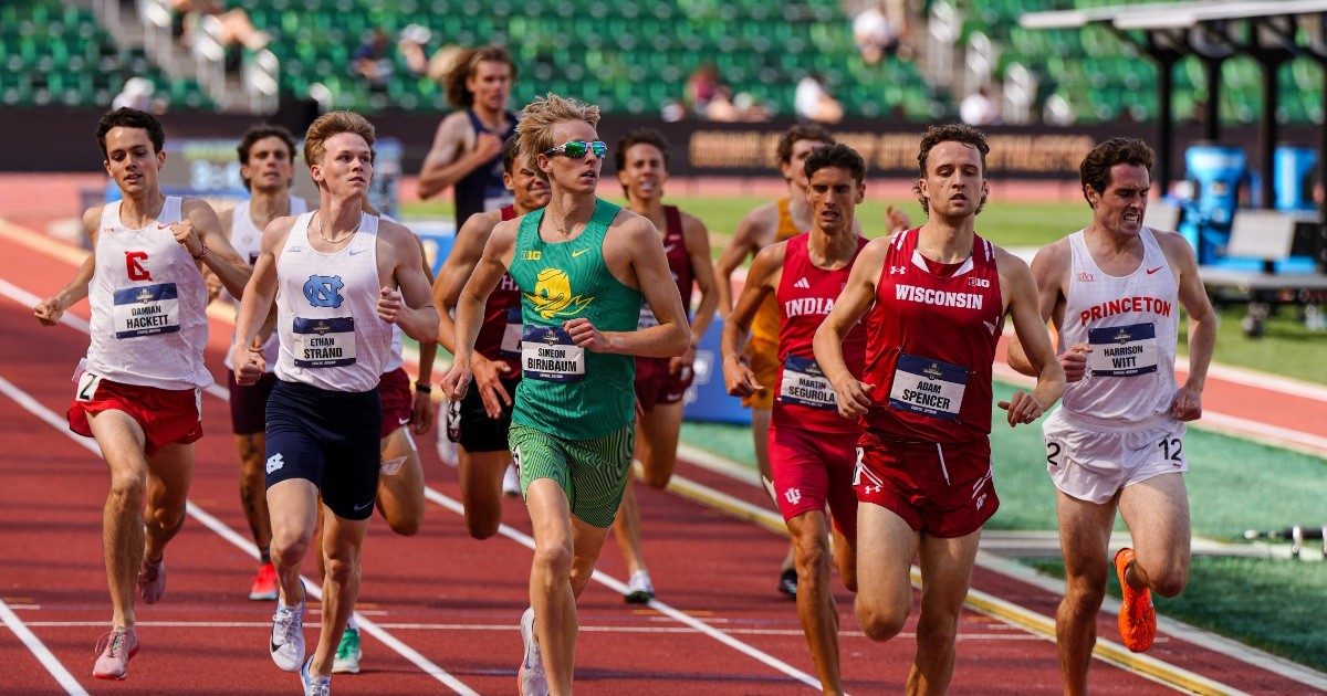 NCAA Track and Field Championships Men's 1500m Prelim, Heat One