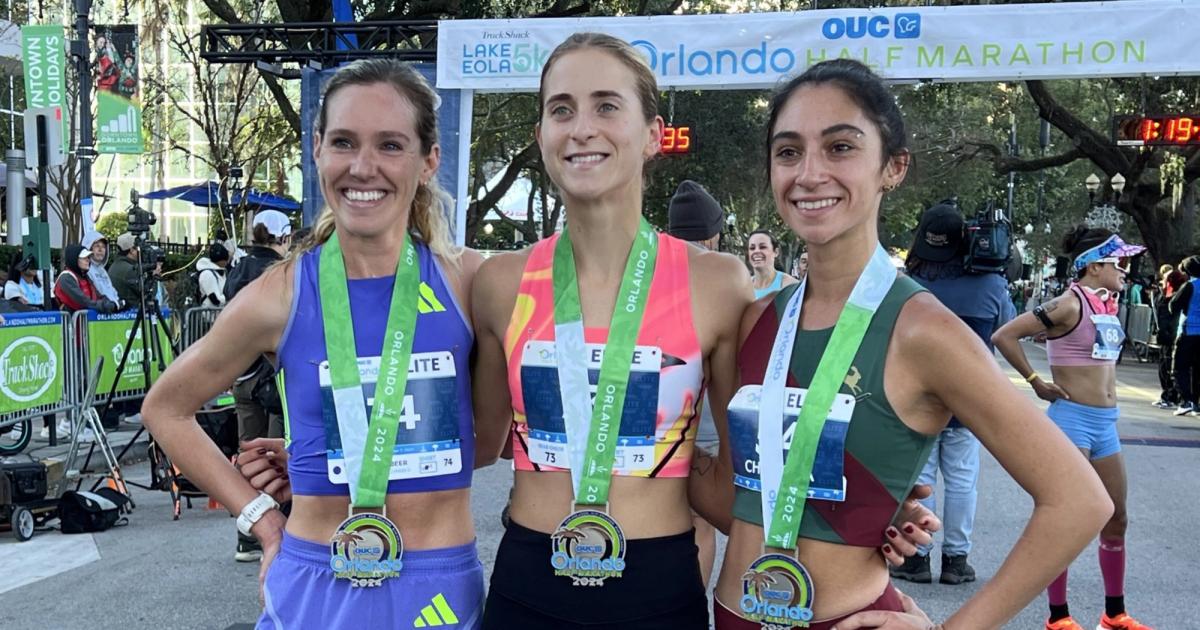 Amanda Vestri, 2024 Orlando Half Marathon