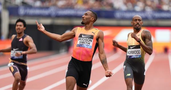 Matthew Hudson-Smith - 2024 London Diamond League | Courtesy Diamond League AG