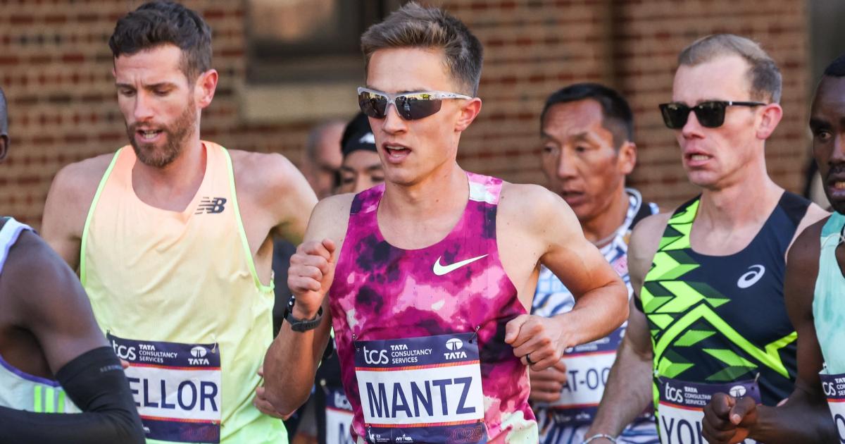 Conner Mantz, 2024 NYC Marathon 