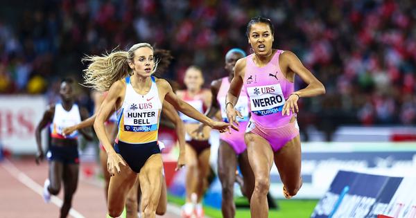 Georgia Bell, Audrey Werro, 2025 Zurich Diamond League