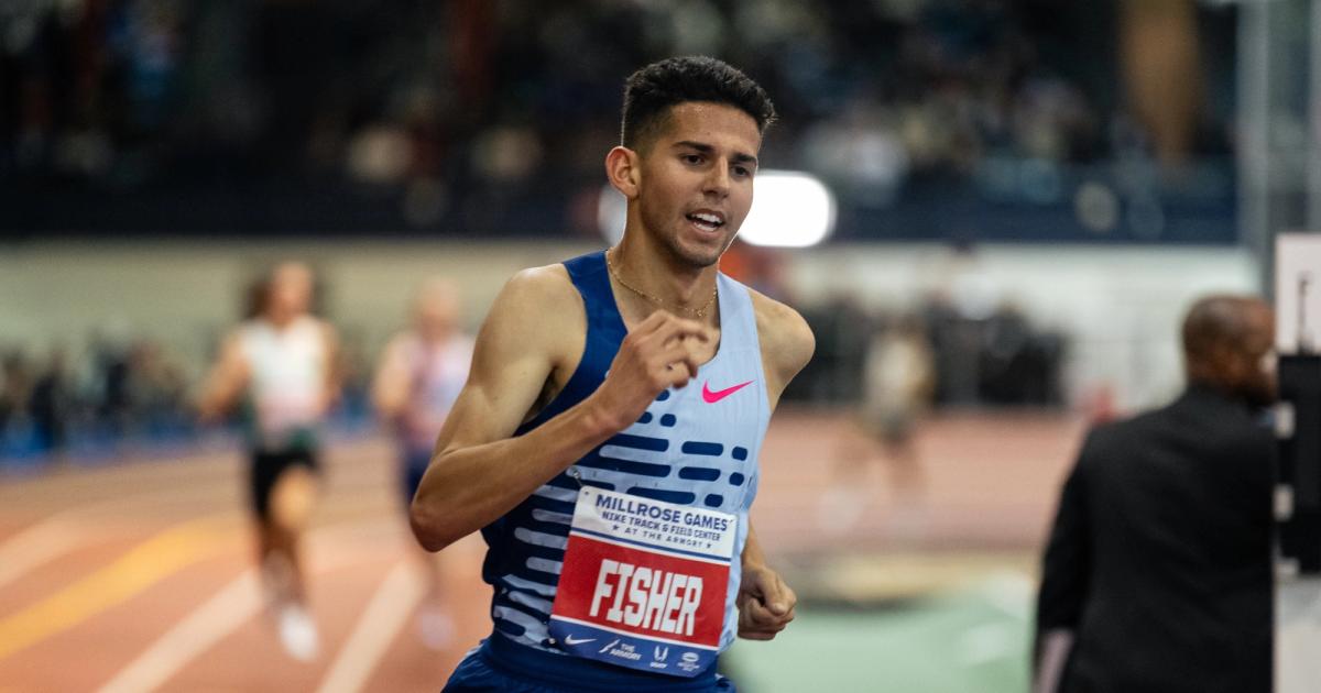 Grant Fisher, 2024 Millrose Games