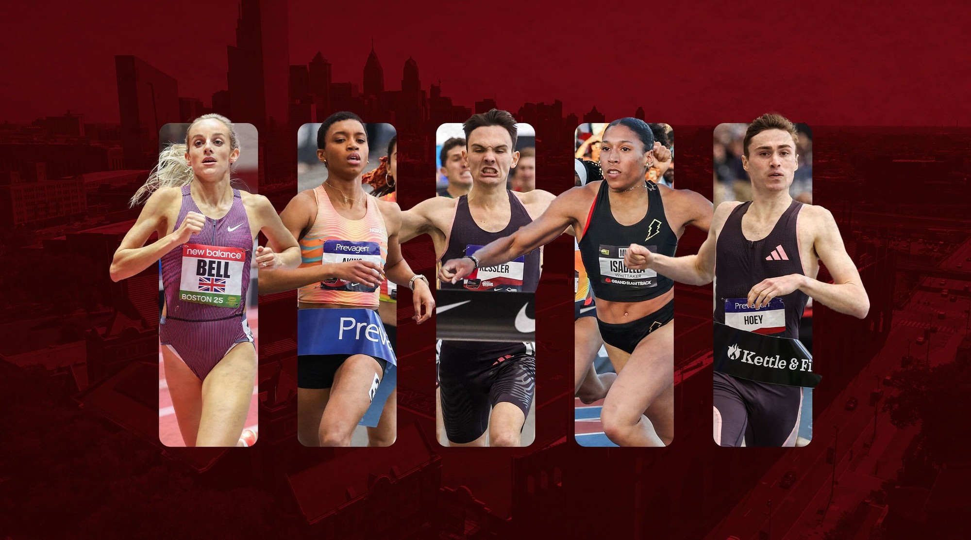 Georgia Bell, Josh Hoey, Hobbs Kessler, Nia Akins, Isabella Whittaker 