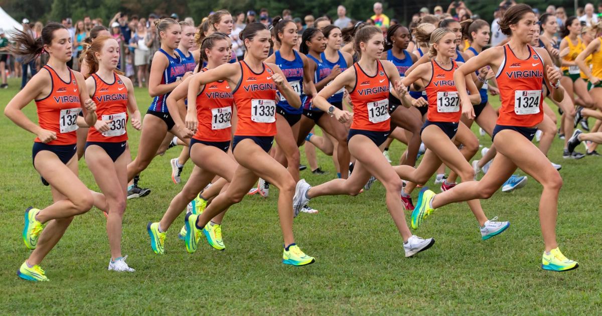 Virginia Cross Country Women's Team