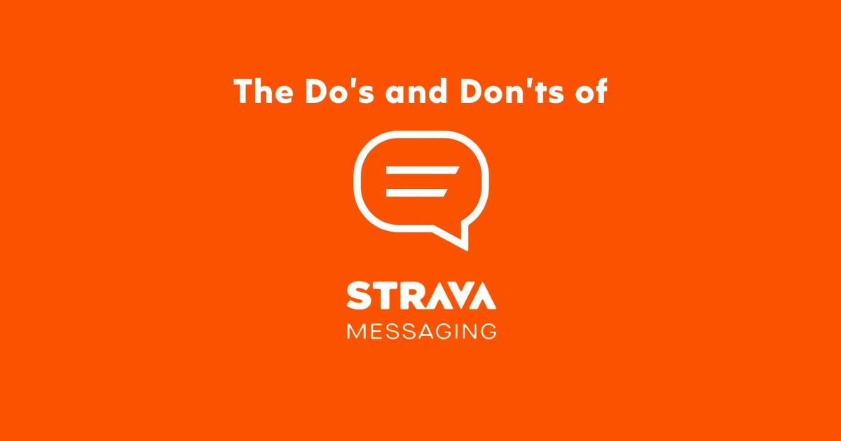 Strava Messaging - The Lap Count Newsletter