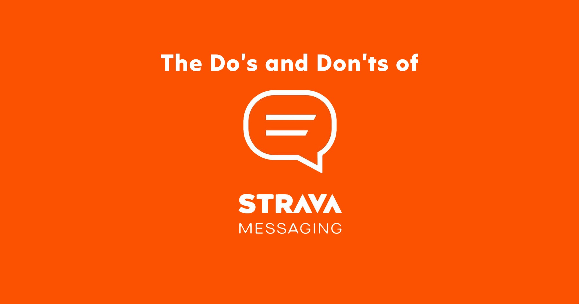 Strava Messaging - The Lap Count Newsletter 