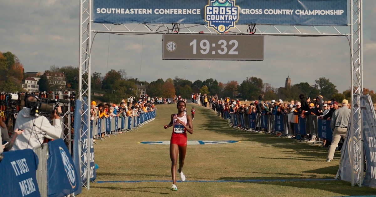 Doris Lemngole, 2025 SEC Cross Country Championship
