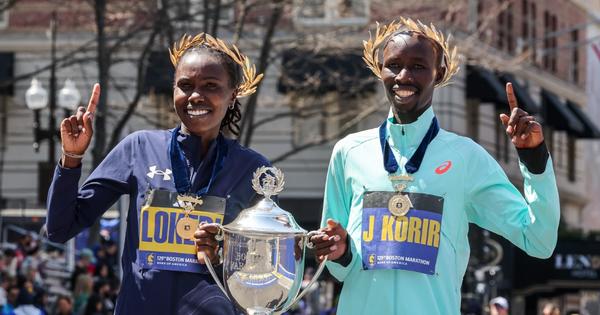 Sharon Lokedi, John Korir, 2025 Boston Marathon