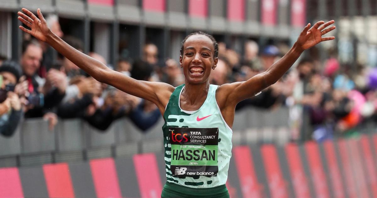 Sifan Hassan won the 2023 London Marathon in her 26.2-mile debut.