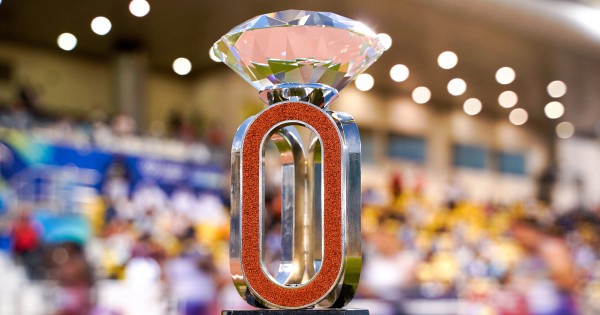 The Diamond League trophy up for grabs in 2023.