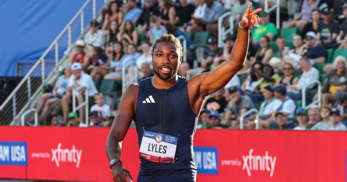 Noah Lyles, 2024 U.S. Olympic Trials