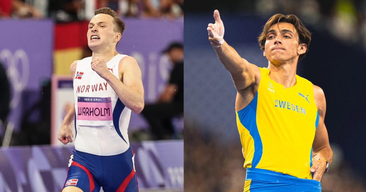 Karsten Warholm, Mondo Duplantis, Paris 2024 Olympics