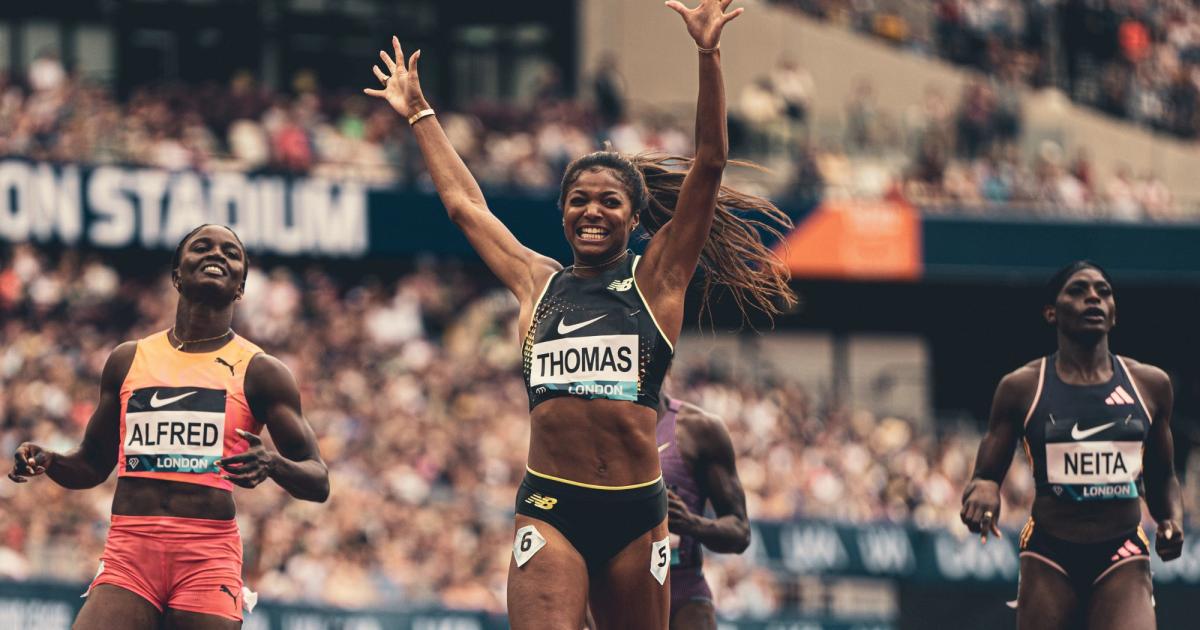 Gabby Thomas, 2024 London Diamond League