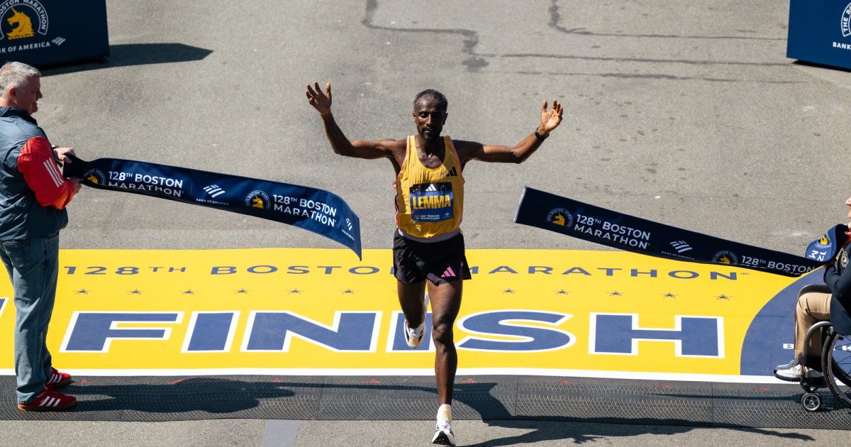 Sisay Lemma became the first Ethiopian to win the Boston Marathon since Lemi Berhanu Hayle in 2016.