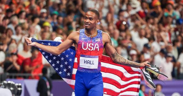 Quincy Hall, Paris 2024 Olympics 400m Champion
