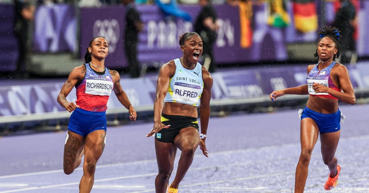 Women's 100m Final, Paris 2024 Olympics