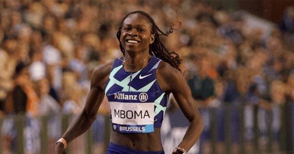 Christine Mboma returning to the 100m and 200m in 2024.