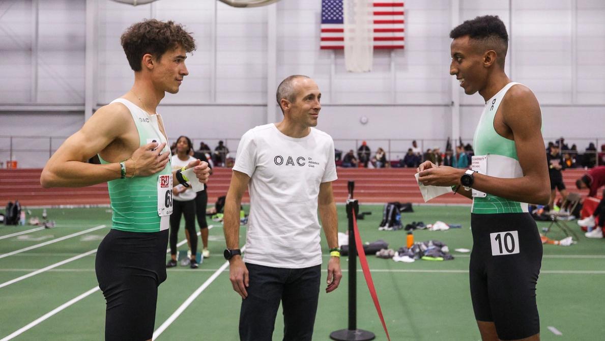 Yared Nuguse, Dathan Ritzenhein, Mario Garcia Romo