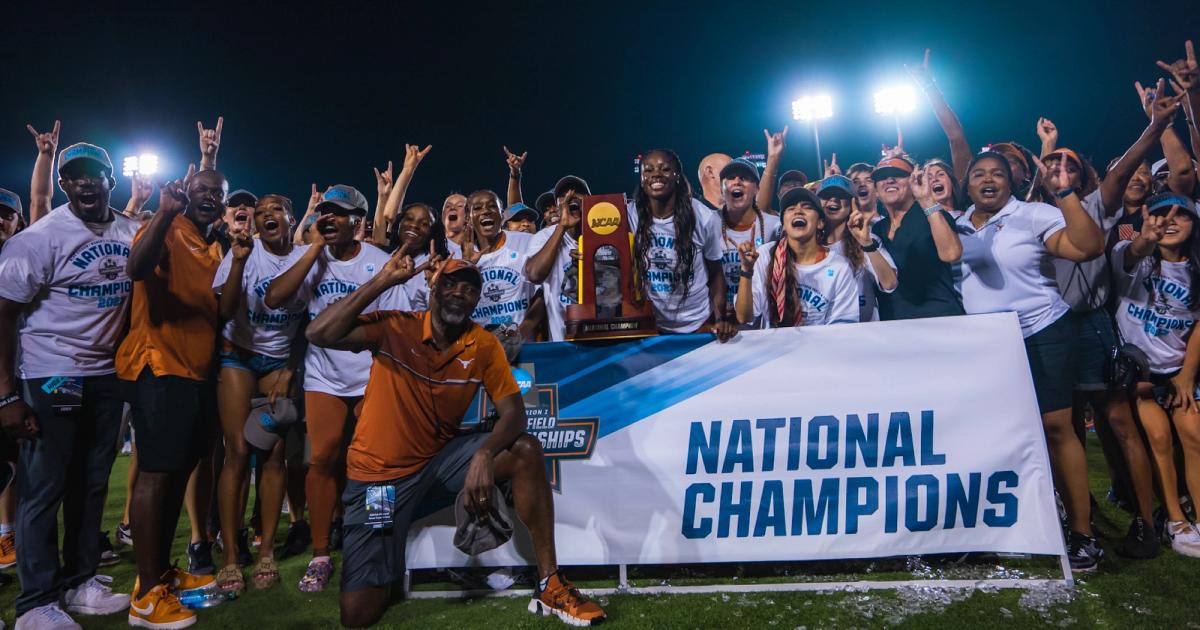 Texas Wins NCAA Outdoor Track and Field Title