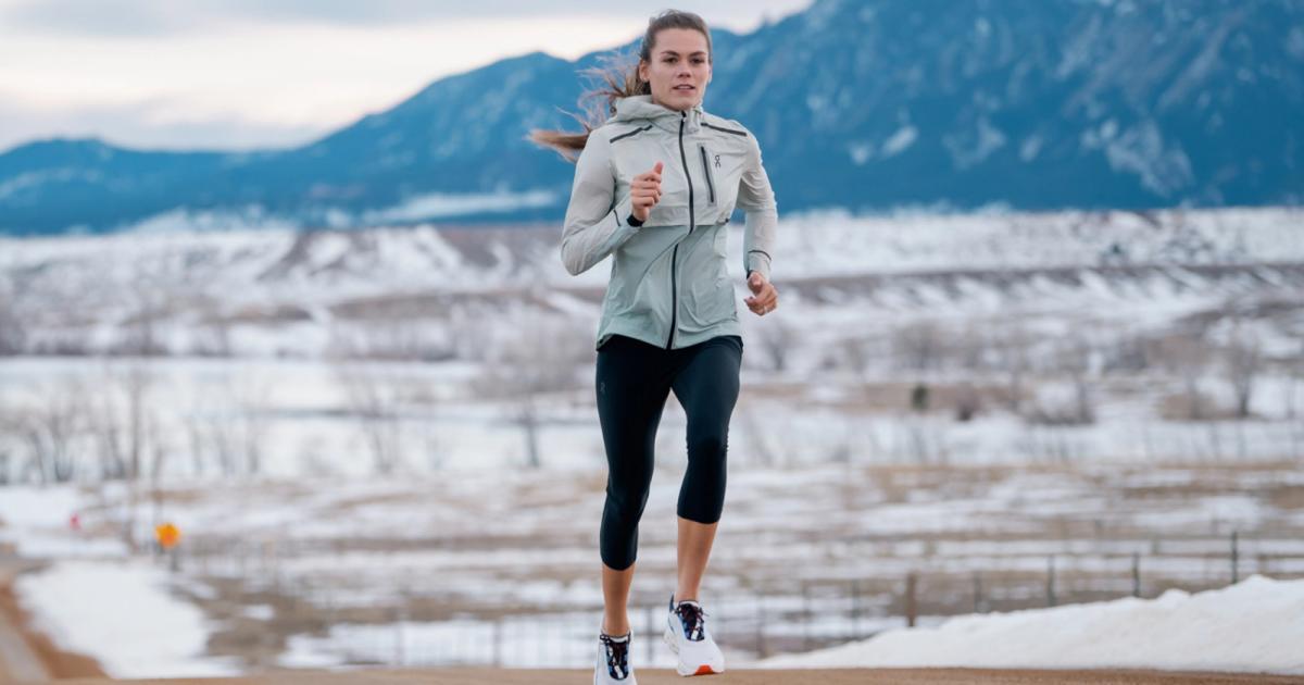 Josette Norris joins in On Athletics Club in Boulder, Colorado.