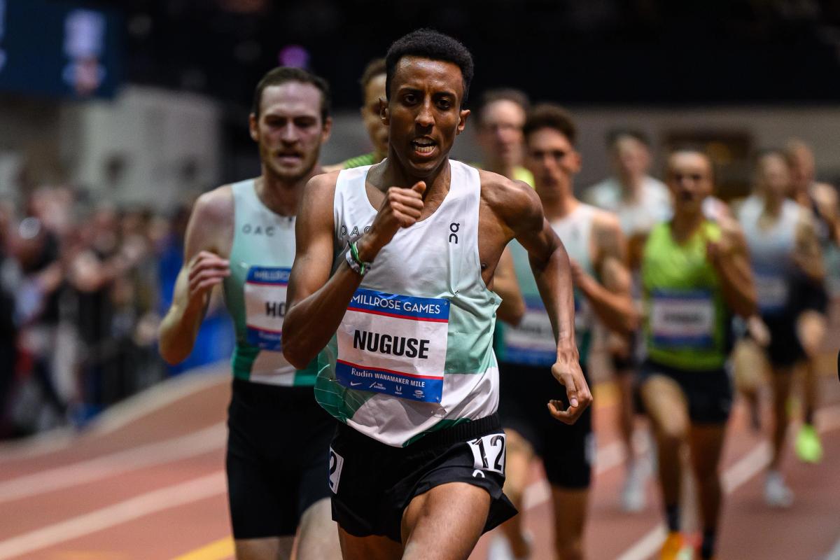 Yared Nuguse - Millrose Games