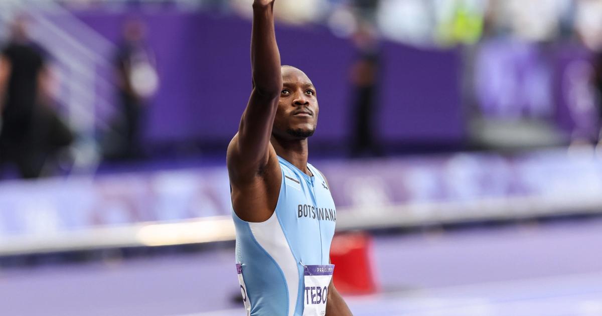 Letsile Tebogo, 200m Olympic Champion